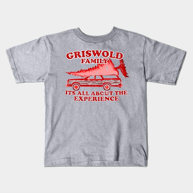 Griswold Family Christmas Distressed Kids T-Shirt by Christ_Mas0